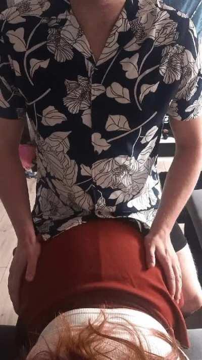 Mhmmm... Meneer is weer klaar met werk hoor 😋💦