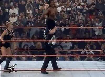 Jacqueline Moore during WWE's glory days