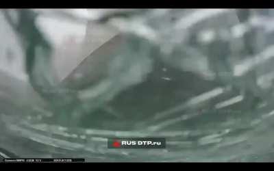 Russia: Triple car accident