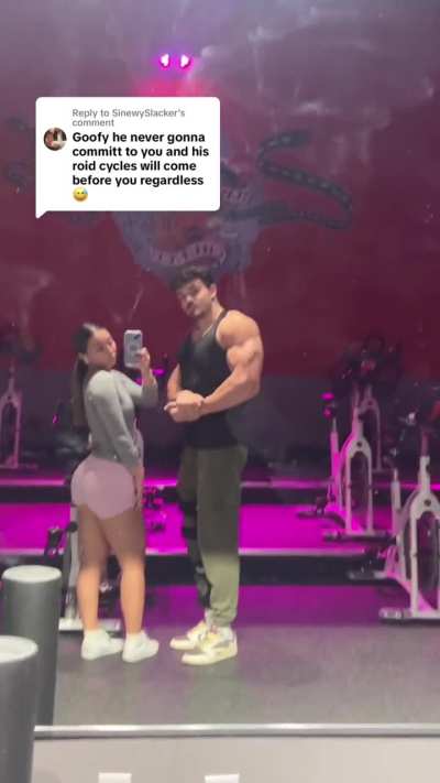 This girl brags about her boyfriend and claims he’s natty. Thoughts?