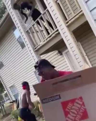 Must be his first day