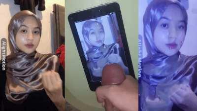 HIJAB MELAYU NI NAK LEBIH SPERMA 💦💦