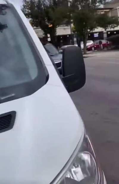 Friend left keys in car to grab a bottle of water his grip is insane