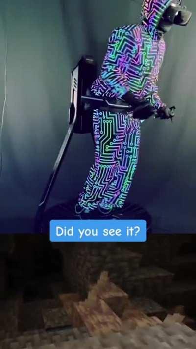 Vivecraft Mod + VR Treadmill