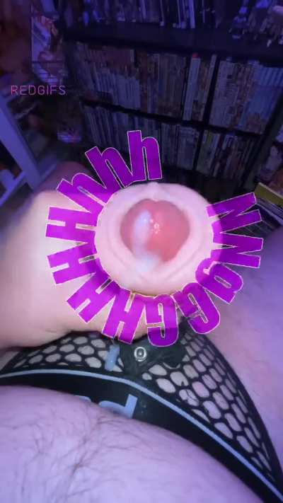 Cum Get Gooned With Me😈💦 My First Goon Cap Video🖤 Enjoy!💦