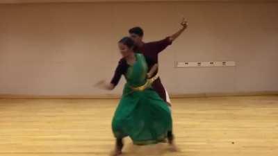 Ardhanareeswaram dance in Bharatnatyam style( full video in comments)