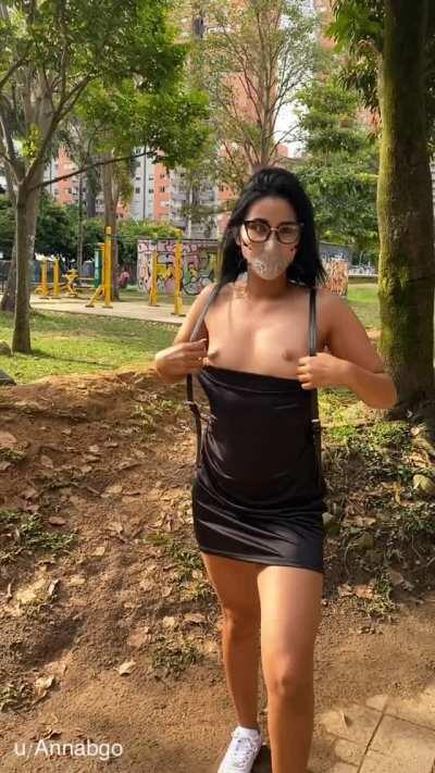 I just let them free for a minute at the park!