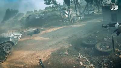 Syrian rebels storming Khattab, Hama | Previously unreleased footage | FPV drones in the second half | 5 Dec 2024