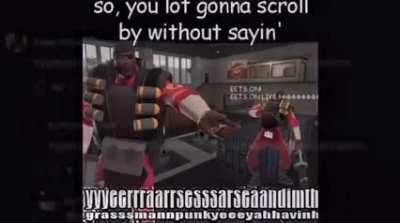 So, you gonna scroll by without sayin'