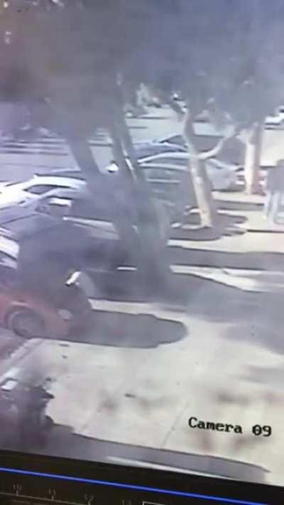 Security footage of me taking a break at work