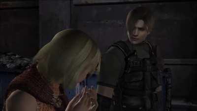 guys i think something's wrong with my RE4 copy???