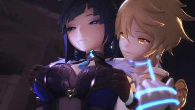 Playing with her nipples