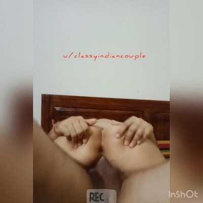 [f] I enjoyed when [m]y bull pounded me roughly and hard.. me trying to take it as deep as I can while bf recorded.. Sound on 🔊