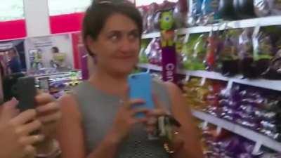 Ellen Degeneres being mean to a baby