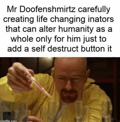 A platypus? PERRY THE PLATYPUS??