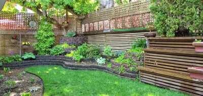 My backyard garden = serenity.