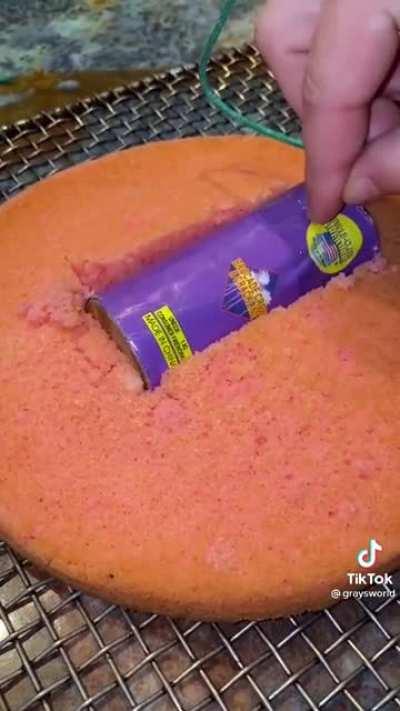 This needs to be tried, with extra thick chocolate cake