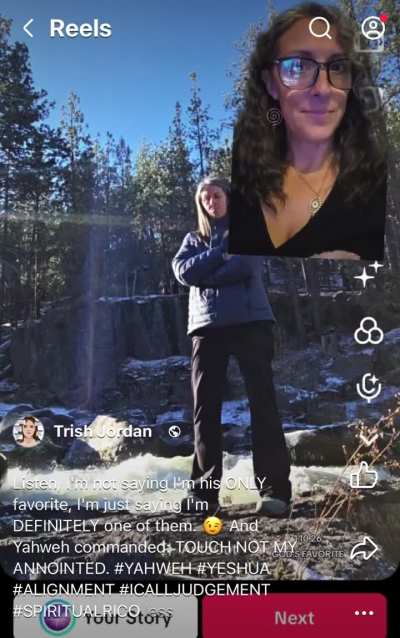 “I’m one of Yahweh’s favorites”