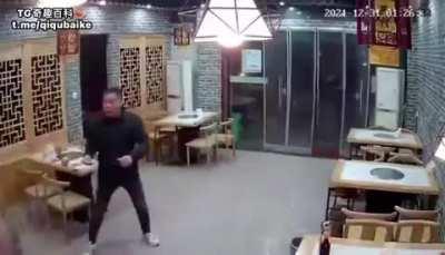 Drinking a beer after work...