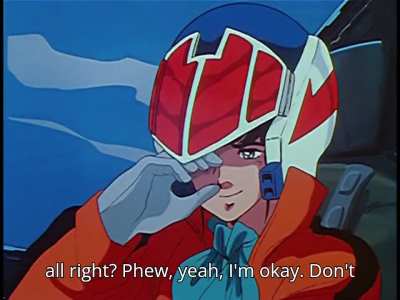 Robotech: The Macross Saga (1985) S01E01 – “try spinning, that's a good trick”