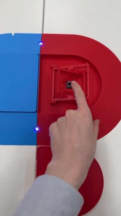 I 3D-printed a capture point for my Capture the Base robot game