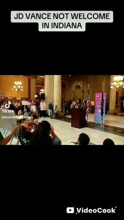 JD Vance arrives in Indiana to the welcome he deserves