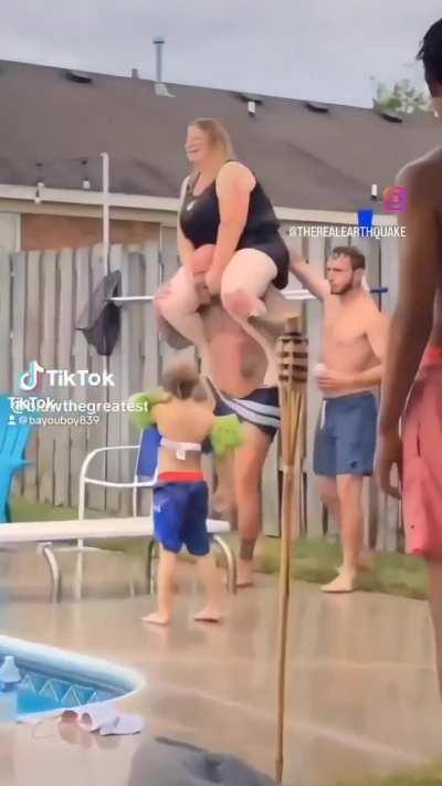 When your wife is slightly above average obese and you try to be romantic