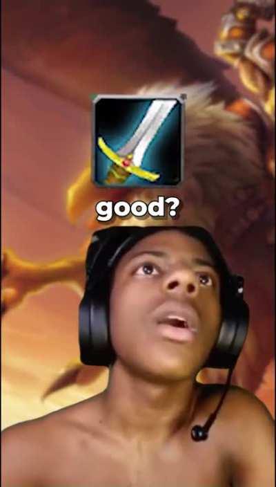 Choosing a main be like...