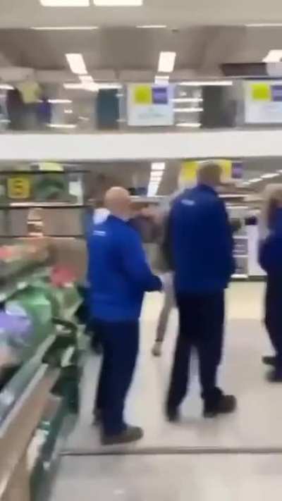 Man assaults staff at Cumbria Tesco this morning