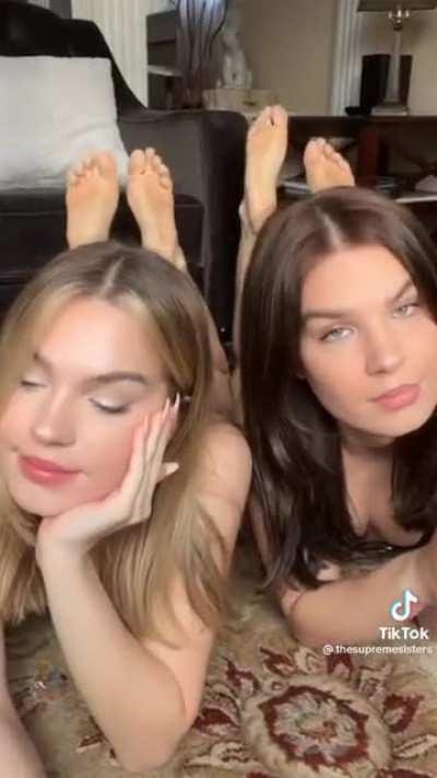 wow these twin sisters have the nicest soles