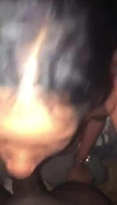 Throatback Thursday - Philly girl throat noises going crazy‼️ 😛🔊🎙