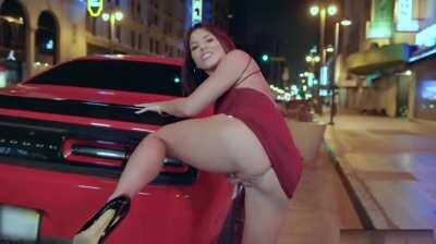 Adriana Chechik giving public a show to remember