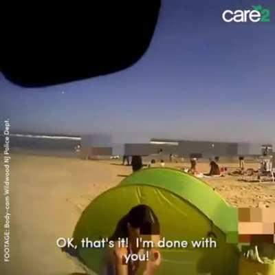 Cop chokes and punches teenage girl in the head after breathalyzer comes up negative