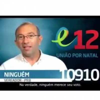 Vote em ninguém?