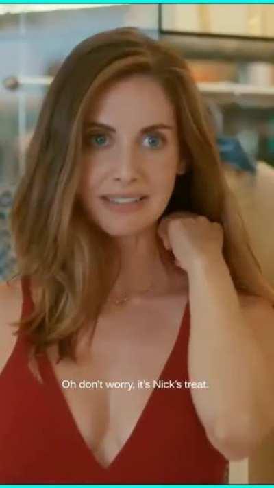 New Spin Me Round clip (featuring the red dress!)