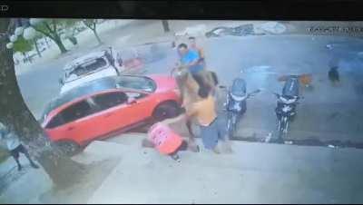 Small car crash in my hometown in Argentina