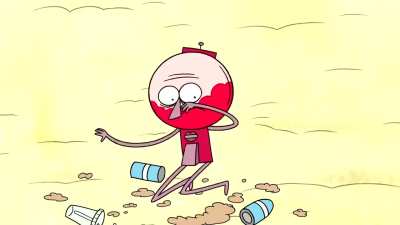 Hey dude, Gorillaz x Regular Show(?