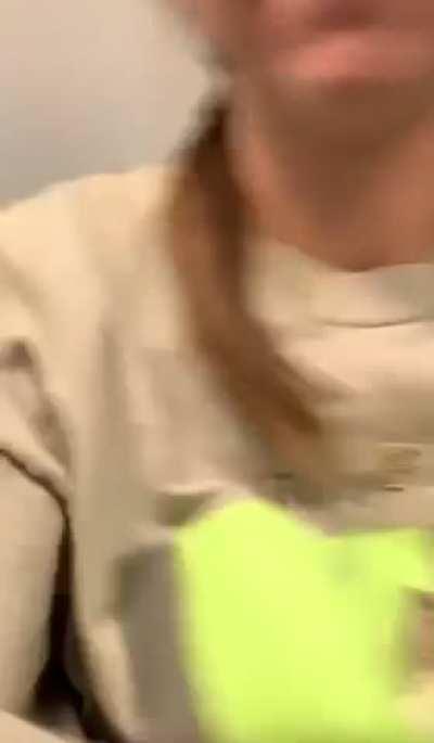 Adorable Riley in the plane bath