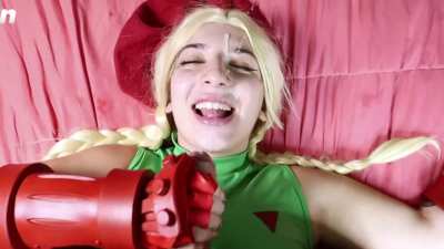 Cammy Street Fighter Cosplay Facial