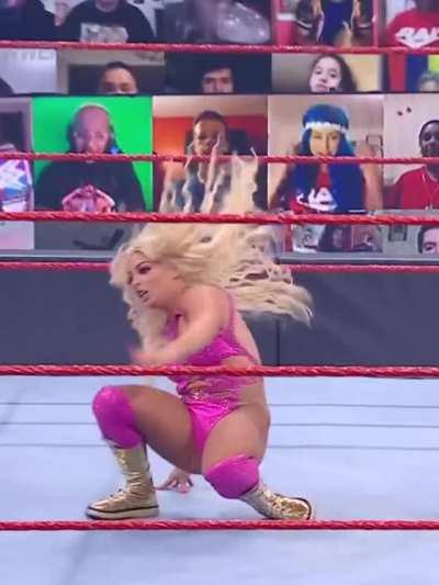 Mandy Attempting A Kip-Up