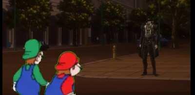 It’s nice that Dio invited us to a stand battle, eh Luigi?