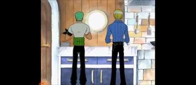 Man I miss when the strawhats were just chilling on the Merry and Doing dishes 😂