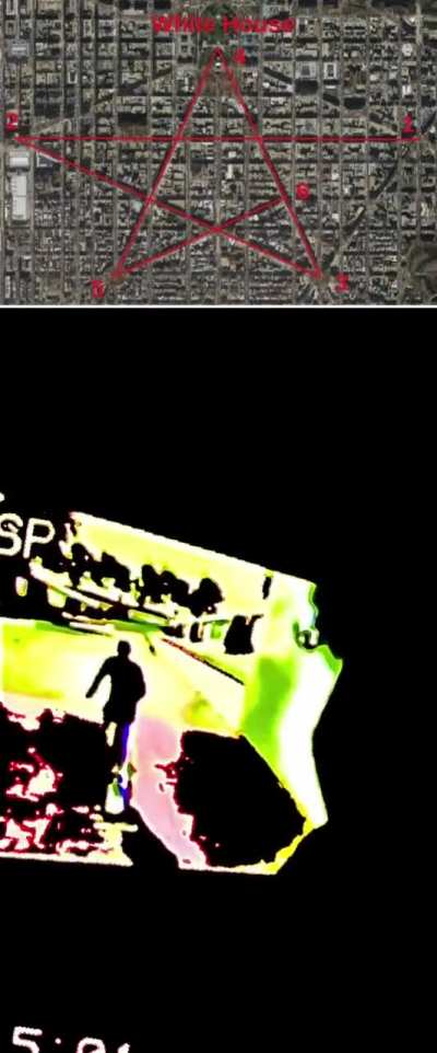 When you realize the DC map layout is in the shape of a baphomet   