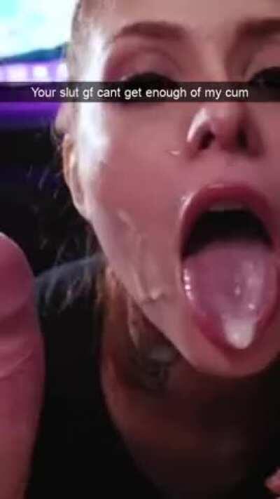 She doesnt even swallow for you