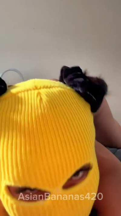 You cumming in or on my ass? 😈