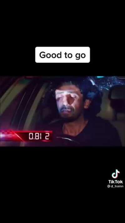 At least he isn’t drink drinking