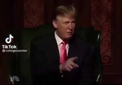 This is when Trump became President of the United States