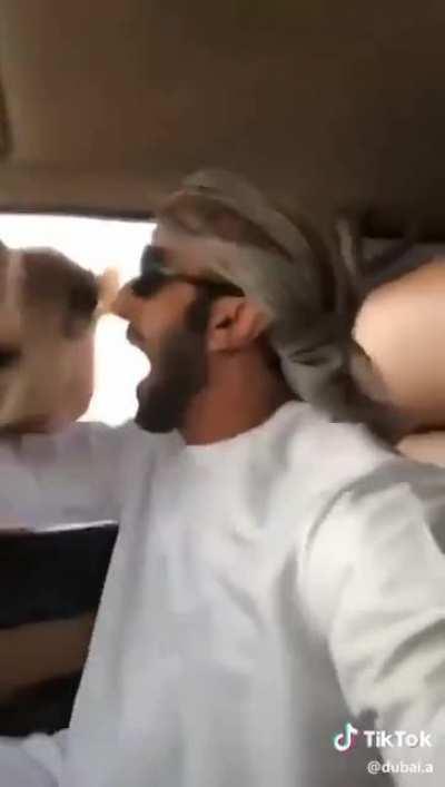 When my friends see me having some food