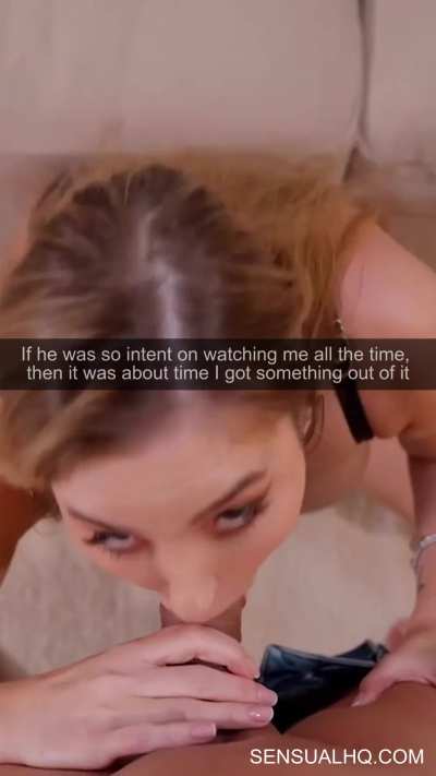 I caught my son spying on me while I was stroking my pussy