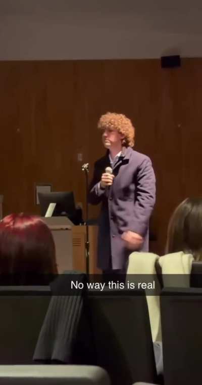 He has such a way with words